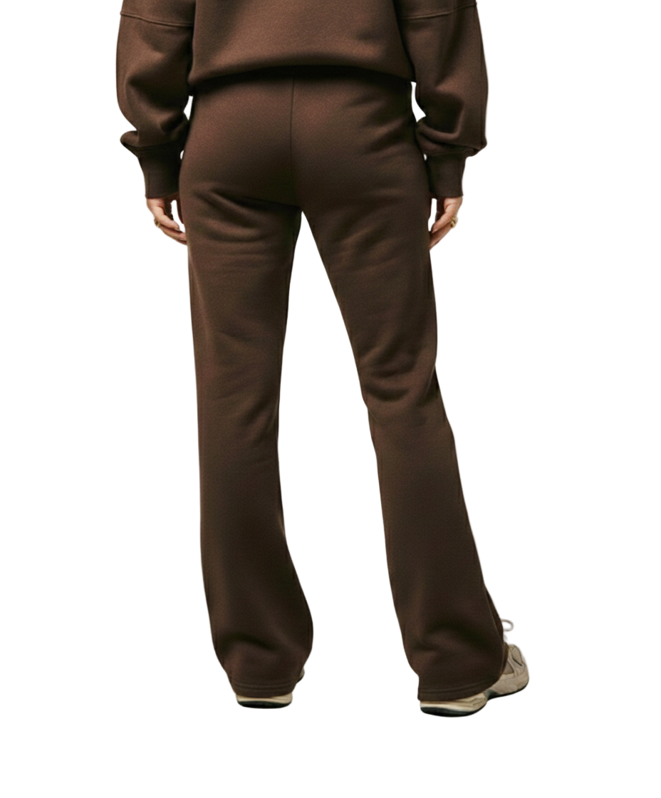 Flared Pants in Brown
