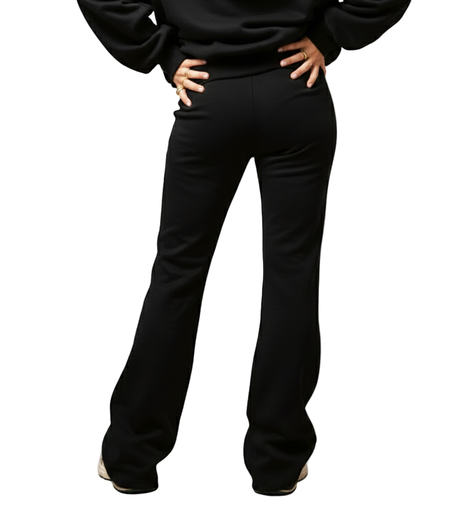 Flared Pants in Black