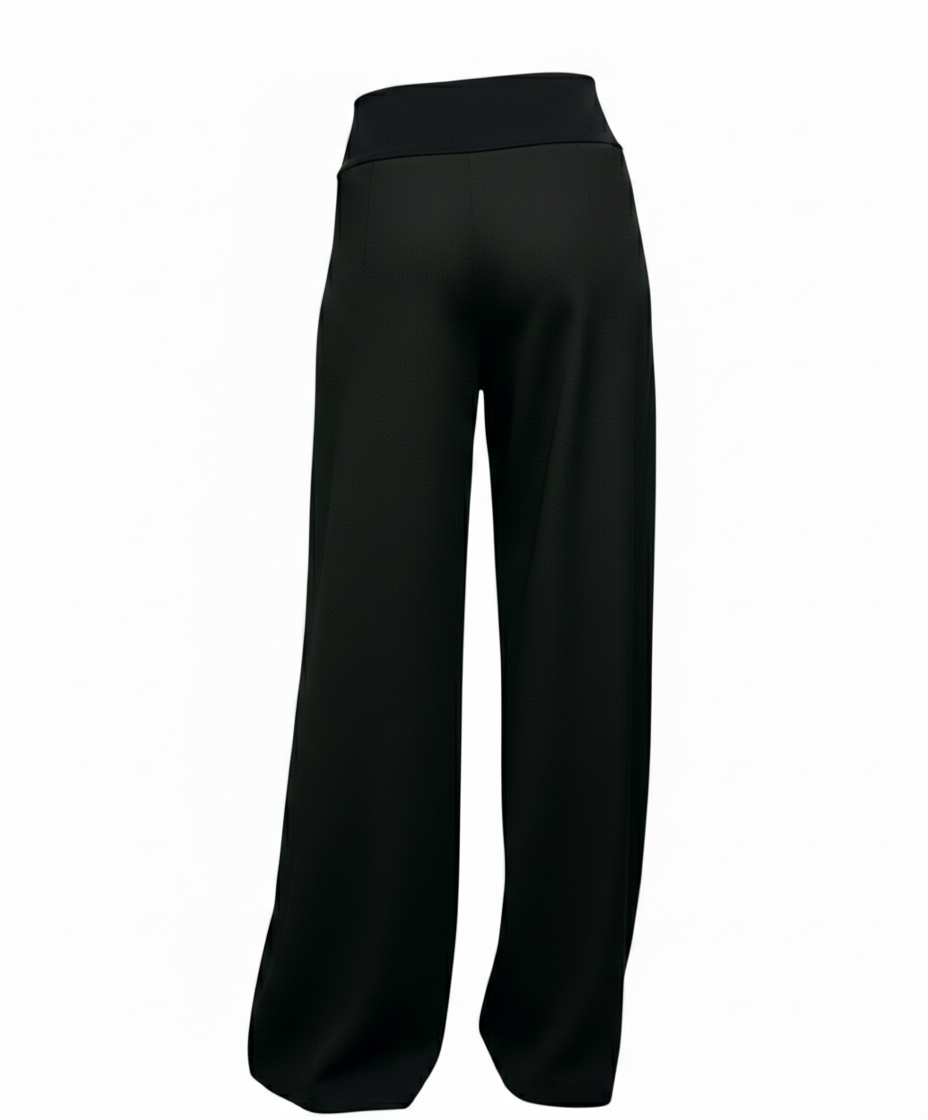 Flipped Pants in Black